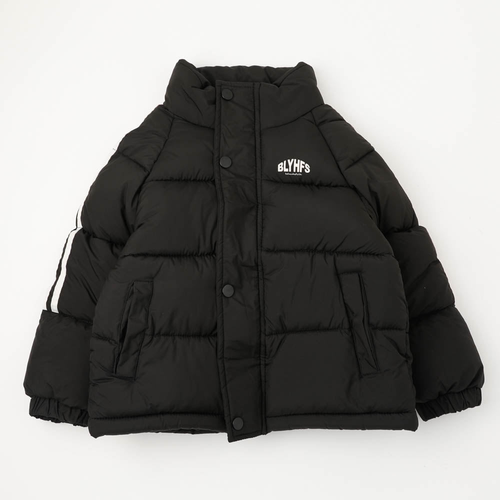 サイドラインデザインワンポイント中綿ジャケット