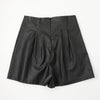 フェイクレザーショートパンツ
