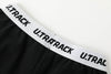 【U.TRACK】ロゴテープデザインリブショートパンツ